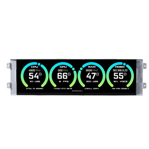 12.7Inch 2880X864 Type C Tft <strong>Lcd</strong> Display <strong>Video</strong> <strong>Games</strong> Pc Monitor Secondary <strong>Screen</strong> Stretched Bar Display <strong>for</strong> D41 Pc Case - Product Image 1