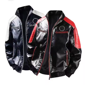 <span class=keywords><strong>Giacca</strong></span> da Moto <span class=keywords><strong>Biker</strong></span> in <span class=keywords><strong>Pelle</strong></span> PU Personalizzata di Alta Qualità Unisex Modello Classico Offerta 2025 per l'Inverno <span class=keywords><strong>Giacca</strong></span> da Corsa in <span class=keywords><strong>Pelle</strong></span> con Tessuto Premium - Product Image 4