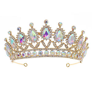 Zhaoyi vend des <span class=keywords><strong>couronnes</strong></span> en alliage, style aristocratique baroque, grandes vacances luxueuses, robes <span class=keywords><strong>de</strong></span> mariée, robes <span class=keywords><strong>de</strong></span> soirée et B - Product Image 5