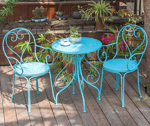 Tables et chaises <span class=keywords><strong>de</strong></span> patio d'extérieur, Tables et chaises en <span class=keywords><strong>fer</strong></span> <span class=keywords><strong>forgé</strong></span>, Tables et chaises <span class=keywords><strong>de</strong></span> loisirs, Tables et chaises <span class=keywords><strong>de</strong></span> balcon <span class=keywords><strong>de</strong></span> <span class=keywords><strong>jardin</strong></span> - Product Image 2