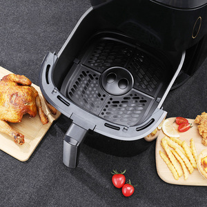 Air Fryer 6.5L Square Ceramic Coating Electric Non-Stick For Household Cooking - Product Image 1
