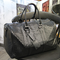 OEM Designer PU Leather Portfolio Hand Bag for Business Office Briefcase Laptop Bag for Men