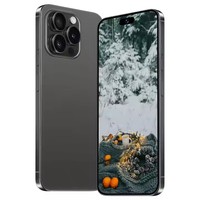 Nuevo Teléfono 2025 16 Pro Max 8GB+512GB Doble SIM 4G 5G Smartphone Pantalla OLED de 6.8 Pulgadas I 16 Phone 16 Pro Max Teléfono Inteligente con Logo
