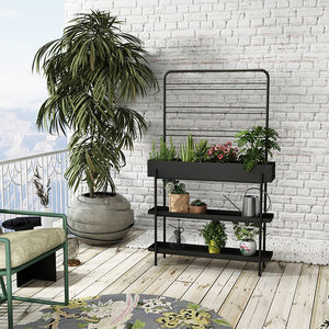 Boîte de jardinières <span class=keywords><strong>lit</strong></span> <span class=keywords><strong>surélevé</strong></span> de fleurs végétales <span class=keywords><strong>surélevé</strong></span> en acier galvanisé <span class=keywords><strong>lit</strong></span> de jardin <span class=keywords><strong>surélevé</strong></span> <span class=keywords><strong>avec</strong></span> roues - Product Image 5