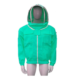 ชุดป้องกันผึ้งทำจากผ้าฝ้ายมีฮู้ดชุดป้องกันผึ้งผึ้งทำจากผ้าโพลี - Product Image 1