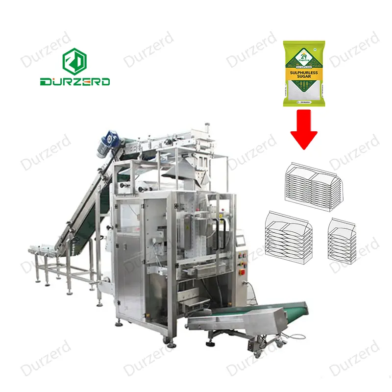 Hot Selling 1kg Sugar Packaging Machine Secondary Packaging Machine System Small Bag Into Big Bag Secondary Packaging Machine