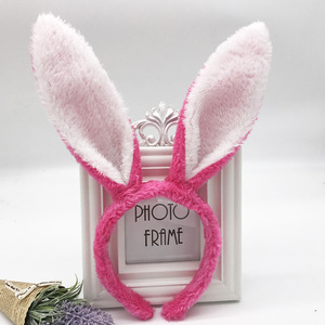 Modische Hot Selling Cute Plüsch Pailletten Kaninchen Ohr Stirnband Osterhasen Damen und Mädchen Stirnband - Product Image 6