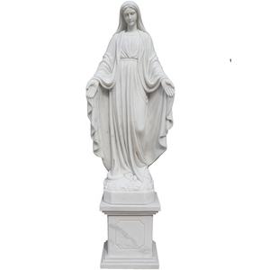 Statue <span class=keywords><strong>de</strong></span> la Vierge Marie <span class=keywords><strong>en</strong></span> marbre sculpté à la main, grandeur nature, classique, pour <span class=keywords><strong>l</strong></span>'extérieur, <span class=keywords><strong>église</strong></span> <span class=keywords><strong>catholique</strong></span>, à vendre - Product Image 5