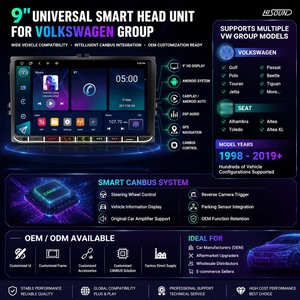 <span class=keywords><strong>Autoradio</strong></span> Android 9 pouces pour Volkswagen Polo Golf <span class=keywords><strong>Touran</strong></span>, vente en gros d'usine, large compatibilité, CANBUS, CarPlay, GPS - Product Image 3