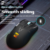 R8 Grosir Mouse Gaming Ergonomis Dengan Layar Tampilan, Mouse Isi Ulang Tiga Mode untuk PC Laptop Komputer Desktop