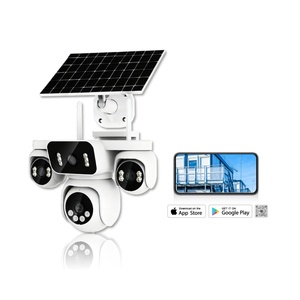 360 Degree 10X Optical Zoom Wifi Camera Built-in <b>Speaker</b> Clear Color Night Vision Rotating Outdoor Security Camera - Product Image 5