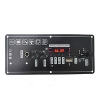 Microphone universel Haut-parleur BT avec carte d'amplificateur de puissance miniature montée sur véhicule