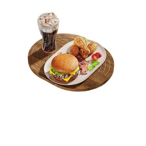 Xuyuan Wooden Sofa Tray Round Solid Wood Snack Plate For Living Room Armrest <b>Storage</b> <b>Box</b> - Product Image 5