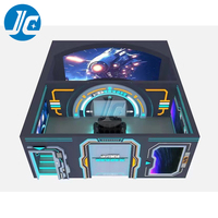 Plateforme de mouvement 6DOF à 12 places XD Cinema Simulateur de vol orbital pour enfants Aire de jeux électrique intérieure