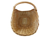 YULIN JIAFU 2024 bois de chauffage porte-bûches en osier naturel écorcé panier en bois d'osier disponible en deux tailles