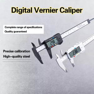 Calibrador <span class=keywords><strong>Vernier</strong></span> <span class=keywords><strong>Digital</strong></span> 0-150mm Alta Precisión (+/-0.01mm) Pantalla LCD Grande Acero Inoxidable 1 Año de Garantía para Uso Industrial - Product Image 6