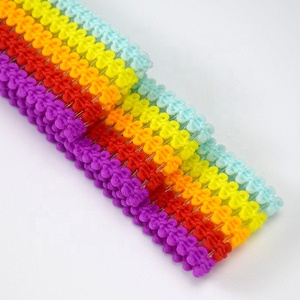 Gaun anyaman elastis renda 5 baris kustom pabrik JC dan pita dekorasi jahit pakaian - Product Image 3