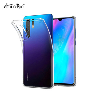 Flessibile di Gomma Trasparente Molle Del Respingente di TPU Shock Absorbing Copertura Della Cassa <span class=keywords><strong>Smartphone</strong></span> <span class=keywords><strong>per</strong></span> <span class=keywords><strong>Huawei</strong></span> P30 Pro - Product Image 1