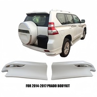 Accessoires de voiture YBJ, kit carrosserie, pare-chocs avant et arrière, becquet de protection pour Prado LC250 2014-2017, plastique