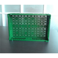 Caisse pliable pour fruits de haute qualité 600x400x140 mm, style maille, prix promotionnel pour un usage domestique