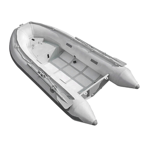 Gommone a Chiglia Rigida in Hypalon per Pesca e Soccorso Dinghy in Alluminio CE Piccolo da 270cm per Laghi e Fiumi 4 Persone 10hp - Product Image 1