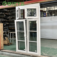 Fourniture en gros de fenêtres en bois recouvertes d'aluminium série 86 pour les commandes de construction de entrepreneurs dans le monde entier