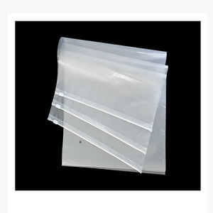 Plastic Courier Shipping Poly Mail Reusable Flyers Custom Logo <b>Security</b> Matte Black Zipper Bags for Clothes - Product Image 2