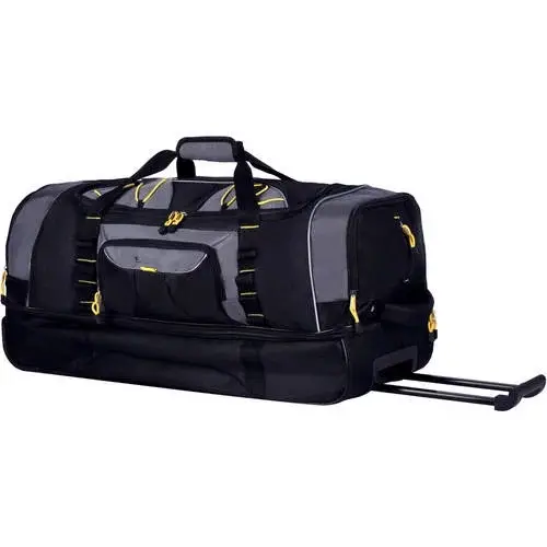 Großhandel Travel Kit Tasche 30 ''Outdoor Sports Gym Vintage Trolley Rolling Wheeled Duffle Bag