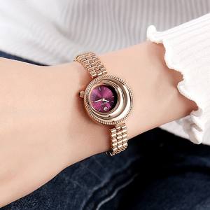 Orologio da Polso Vintage GUOU 8207 <span class=keywords><strong>per</strong></span> Ragazze, Movimento al Quarzo, Cinturino in Acciaio Inossidabile di Alta Qualità, Resistente all'Acqua, Bracciale Speciale - Product Image 6