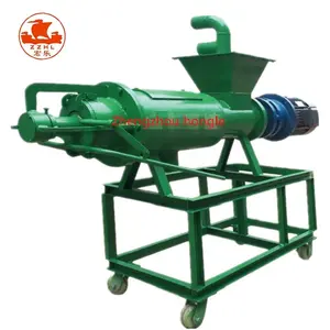 Dry And Wet Cow Manure And Chicken Manure Dehydrator Poultry Manure Separation Processing Machine