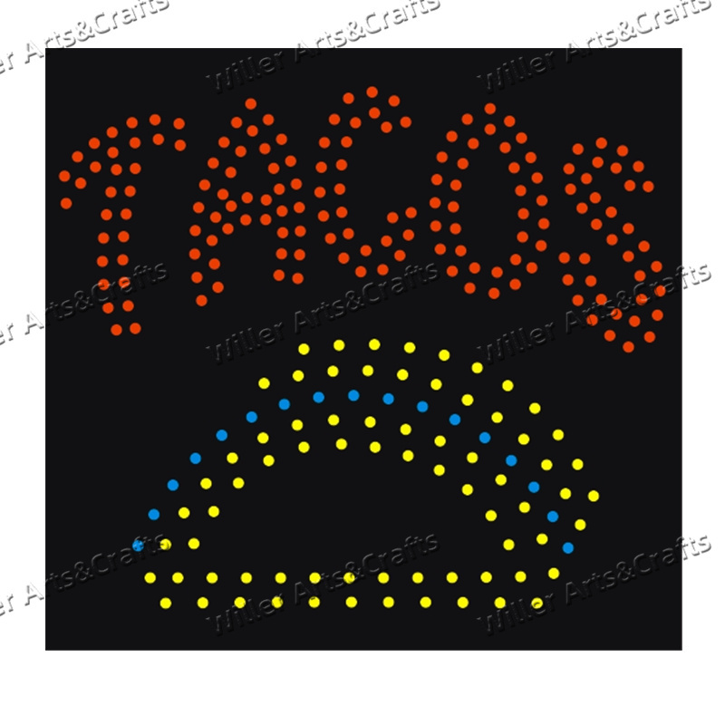 Square Tacos Led Bar Open Signs Led Neon Light Sign Electric Display Sign 19x19inches · image 2