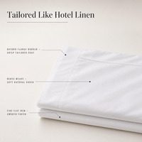 Ensemble de literie d'hôtel blanc en gros, collection de luxe 5 étoiles douce et respirante pour chambres d'hôtes, motels, spas et Airbnb