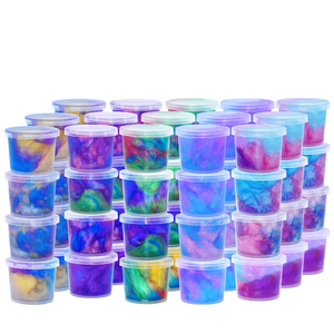 2024 Hot DIY Kids Party Favors 12-Color Chocolate Donuts Ice Cream Dessert Theme <b>Slime</b> <b>Kit</b> for 2-4 Year Olds Unisex Make <b>Slime</b> - Product Image 1