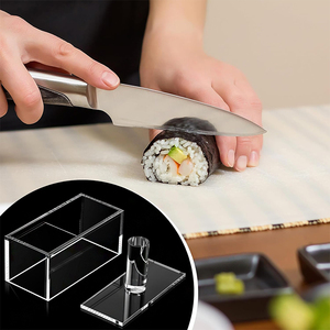 Dụng Cụ Làm Sushi Musubi Thư Rác Bằng Acrylic Đơn Khuôn Ép Cơm Perspex - Product Image 2