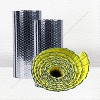 Matériau d'isolation thermique à bulles d'air en feuille d'aluminium pour la construction de bâtiments sur le toit