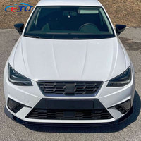 Kits de carrosserie en ABS noir brillant aspect carbone pour Seat Ibiza MK5 6F KJ1 Standard FR 2017-2025