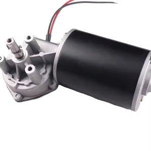 Moteur réducteur à vis sans fin CC 12V 24V 48V de haute qualité 76mm 63mm 120rpm 100rpm 150rpm 180rpm - Product Image 6
