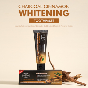 Dentifrice blanchissant à <span class=keywords><strong>la</strong></span> cannelle et au charbon <span class=keywords><strong>de</strong></span> bois Aichun Élimine efficacement <span class=keywords><strong>la</strong></span> <span class=keywords><strong>mauvaise</strong></span> <span class=keywords><strong>haleine</strong></span> Prévient les caries Dentifrice blanchissant aux herbes - Product Image 2