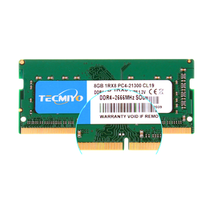 Tecmiyo DDR4 8GB 2666MHz RAM PC4 21300S SODIMM Máy tính xách tay Bộ nhớ RAM với số lượng lớn đóng gói - Product Image 4