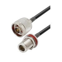 Câble d'extension LMR200 N Femelle vers N Mâle pour Antenne GPS, GLONASS, GSM, Wi-Fi – Adaptateur de câble LMR200 N Mâle/Femelle