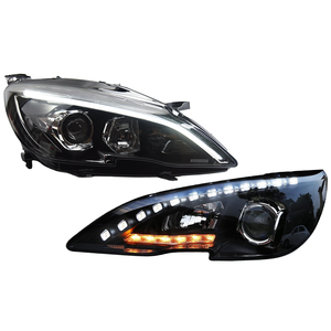 Pour Peugeot <span class=keywords><strong>308</strong></span> 408 2014-2019 : Ensemble de phares Bi-LED avec double lentille de projecteur, mise à niveau Full LED DRL, <span class=keywords><strong>phare</strong></span> dynamique séquentiel - Product Image 2