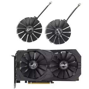 Enfriador de GPU T129215SM 4PIN GTX1080TI para <span class=keywords><strong>Asus</strong></span> Strix Rx 470 580 <span class=keywords><strong>570</strong></span> Gtx 1050Ti 1070Ti 1080Ti Kipas Pendingin Grafis - Product Image 1