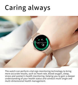Montre connectée intelligente DA09 1.43 avec écran Amoled, application Dafit, design tendance, appels, surveillance de la santé, IP67, boussole pour hommes et femmes - Product Image 3