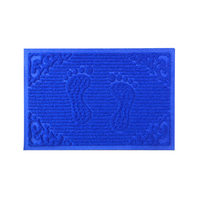 Tapis de bienvenue avec logo, tapis de porte en PVC imperméable, tapis en PVC à spirales, tapis d'entrée