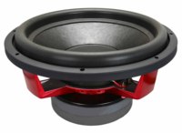 Hanson OP-T SW-1512 Double Caisson de Basse Amplifié 18 Pouces Super Puissant 500W pour Voiture
