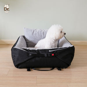 Multifunktion ales Haustier-Schlafs ofa aus massiver Baumwolle Winter autos itz Reise verstellbarer Hochs icherheitsgurt Wasch bare Hunde eimer sitze für kleine - Product Image 4