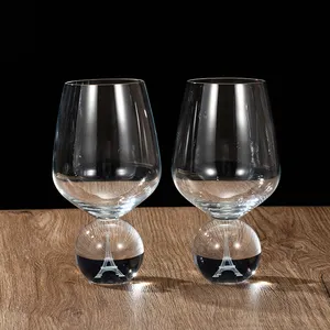 Cocktail glas Großhandels fabrik Kristall rotwein glas Mit CE-Zertifikat Luxus Innen schnitzerei Weinglas Weingläser