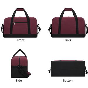 Bolsa de Gimnasio Pequeña de 30L 45L <span class=keywords><strong>para</strong></span> Hombre, Bolsa Deportiva Cuadrada Impermeable Personalizada con Bordado, Bolsa de Viaje de Fin de Semana <span class=keywords><strong>para</strong></span> Mujer - Product Image 5