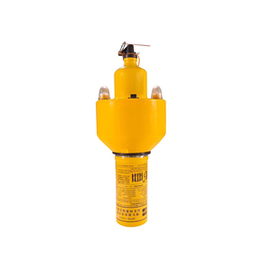 Luz de Señalización de Emergencia Marina Autoadrizable con Señal de Humo de Llama Naranja Autoactivable y Luz 2CD - Product Image 1