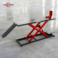 Xinjintuo Table Élévatrice Moto CE Vente en Gros OEM 880LB CE Hydraulique Ciseaux en Acier pour Réparation de Motos